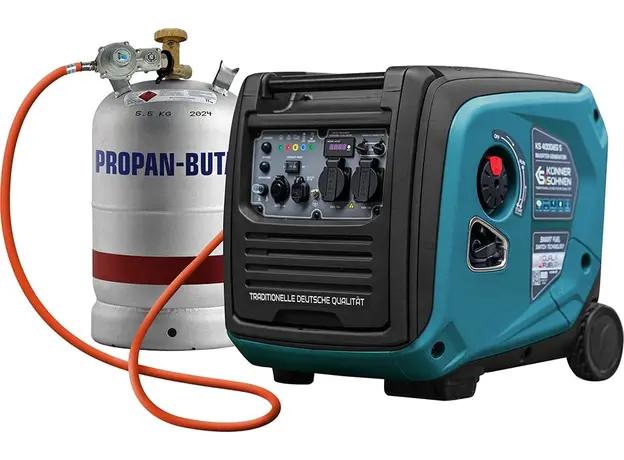 Генератор инверторный двухтоплевный газ + бензин Konner&Sohnen KS 4000iEG S - изображение 17
