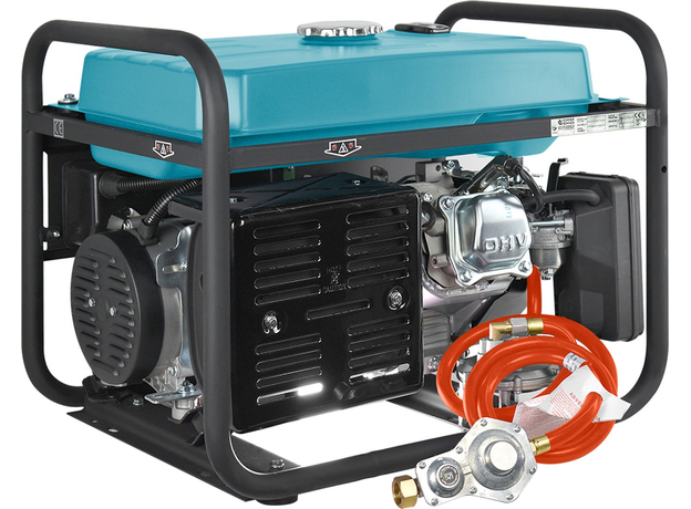 Генератор двухтоплевный газ + бензин Konner&Sohnen KS 7000E G - изображение 4