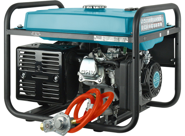 Генератор двухтоплевный газ + бензин Konner&Sohnen KS 7000E G - изображение 6