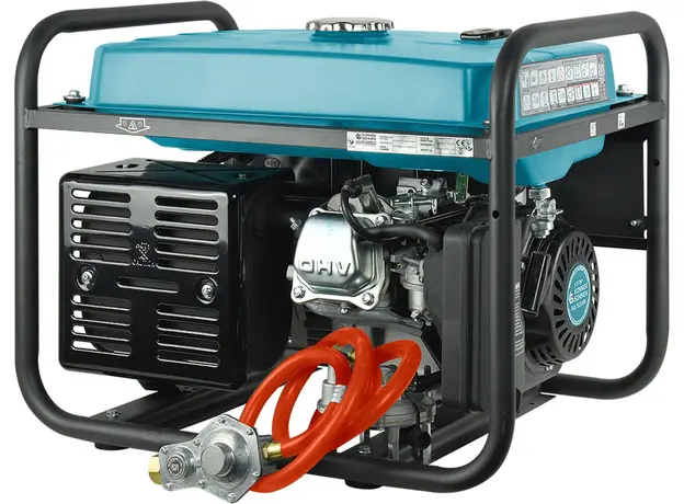 Генератор двухтоплевный газ + бензин Konner&Sohnen KS 7000E G - изображение 6