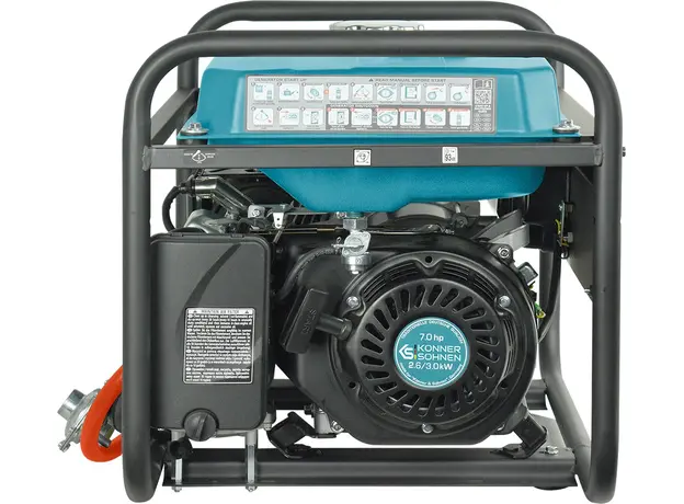 Генератор двухтоплевный газ + бензин Konner&Sohnen KS 3000G - изображение 9