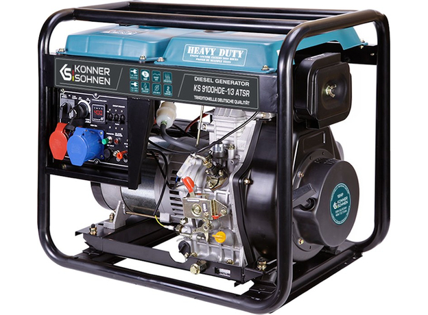 Генератор дизельный Konner&Sohnen Heavy Duty KS 9100HDE-1/3 ATSR - изображение 3