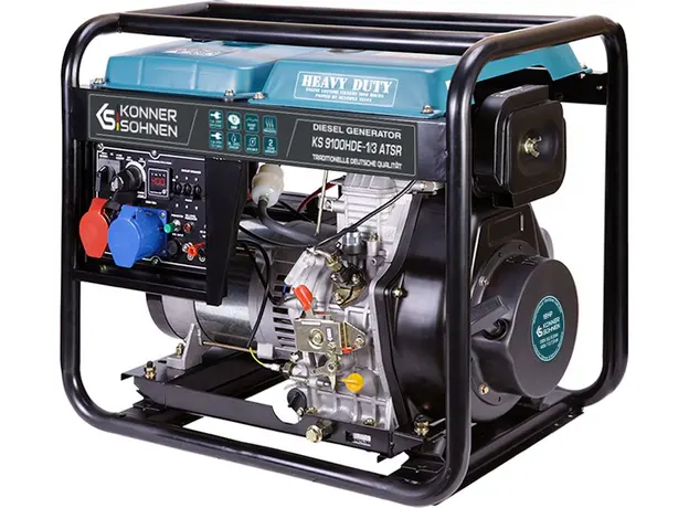 Генератор дизельный Konner&Sohnen Heavy Duty KS 9100HDE-1/3 ATSR - изображение 3