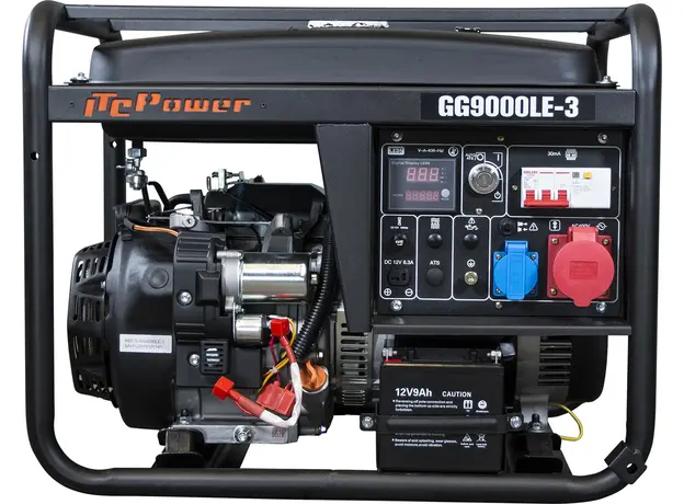 Генератор бензиновый ITC Power Petrol Gen Set 6000/6600 Вт (GG9000LE-3) - изображение 3