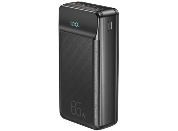Повербанк XO Power Bank 30000mAh PR201 PD&QC3.0 65W Black (102230) 