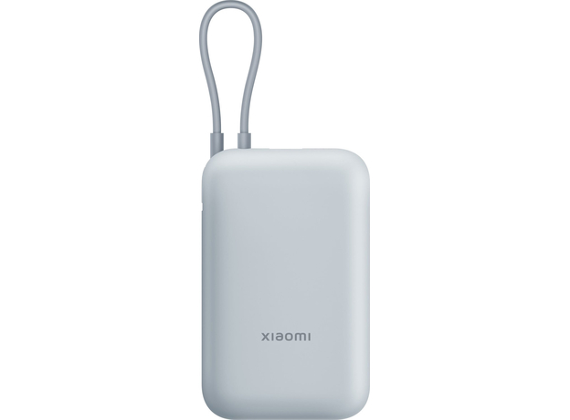 Повербанк Xiaomi 10000mAh 22.5W Integrated Cable Ice blue (BHR9073GL) 