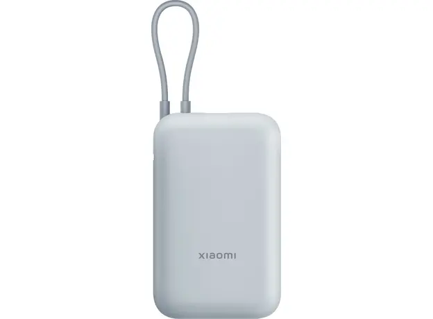 Повербанк Xiaomi 10000mAh 22.5W Integrated Cable Ice blue (BHR9073GL) 