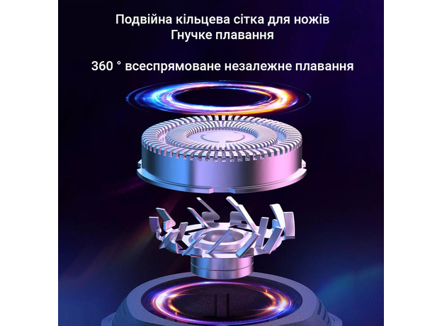 Электробритва Xiaomi ShowSee -Electric Shaver F1-BK Black - изображение 13