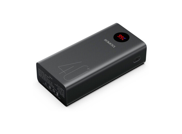 Повербанк ROMOSS 40000mAh 18W PEA40 Black (001010627218) - изображение 5