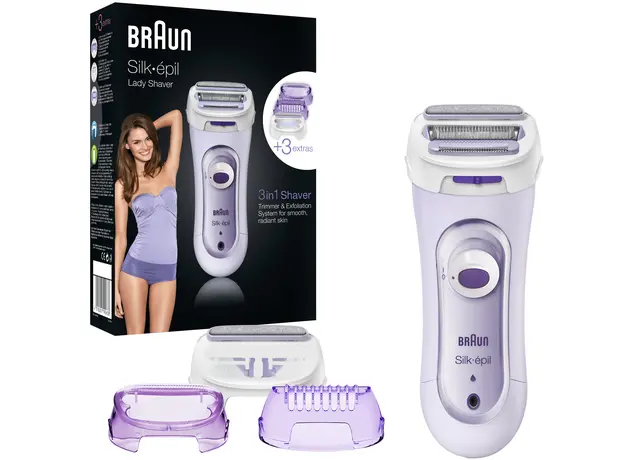 Электробритва женская Braun Silk-epil Lady Shaver LS 5560 (4210201192633) 