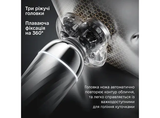 Электробритва Xiaomi Enchen Rotary Shaver X7 Silver - изображение 5