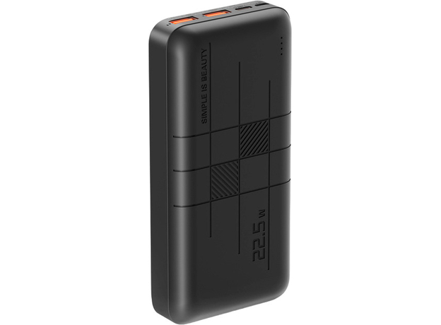 Повербанк XO Power PR188 20000mAh QC&PD3.0 PD20W+QC22.5W Black (XO-PR188BK) 