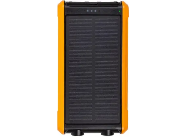 Повербанк PowerPlant 10000mAh Solar Panel Black (PB930494) - изображение 2