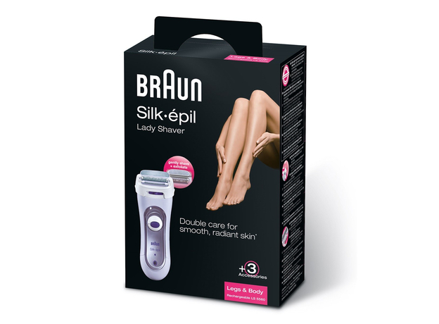 Электробритва женская Braun Silk-epil Lady Shaver LS 5560 (4210201192633) - изображение 7