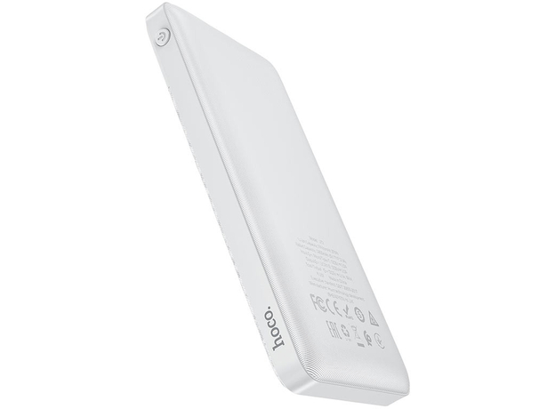 Hoco J72 Easy Travel Power Bank 10000mAh White (6931474738387) - изображение 4