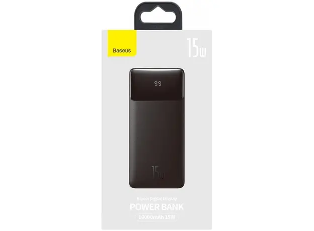 Повербанк Baseus Bipow Overseas 10000mAh 15W Black (PPBD050001) - изображение 6