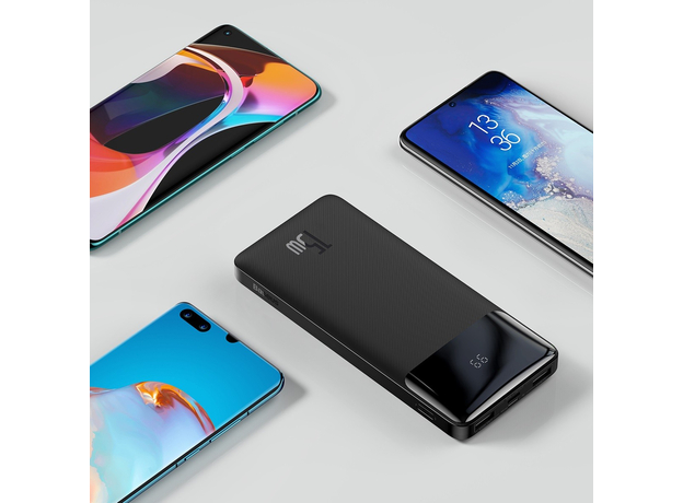 Повербанк Baseus Bipow Overseas 10000mAh 15W Black (PPBD050001) - изображение 9