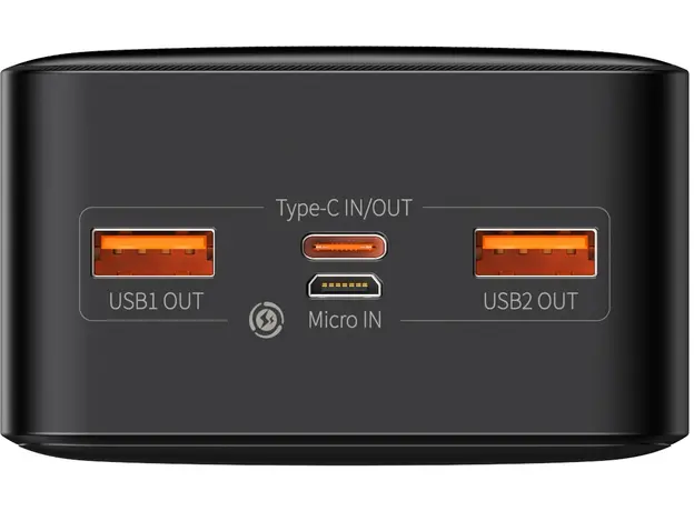 Повербанк Baseus Bipow Digital Display 30000mAh 20W Black (PPBD050401) - изображение 4