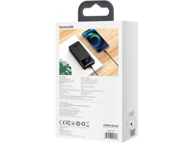 Повербанк Baseus Bipow 20000mAh 20W Black (PPBD050501) - изображение 7