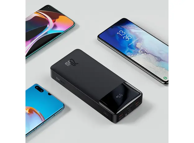 Повербанк Baseus Bipow 20000mAh 20W Black (PPBD050501) - изображение 10