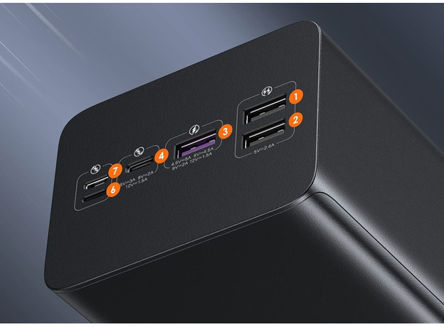 Повербанк ROMOSS 60000mah PEA60 Black (001010507411) - изображение 7