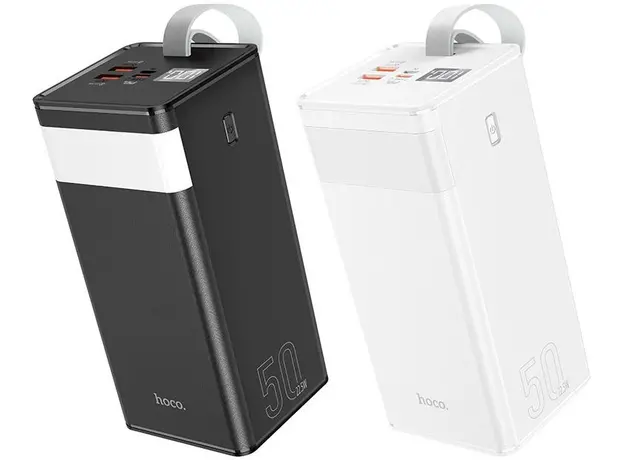 Повербанк Hoco J86A Powermaster 50000mAh QC3.0 PD22.5W Black - изображение 4
