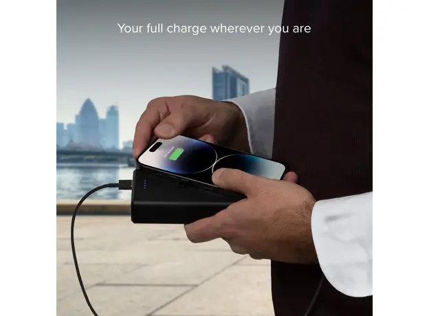 Повербанк SBS 20000mAh Fast Charge 10W 2 USBs Black (TTBB20000FASTK) - изображение 10