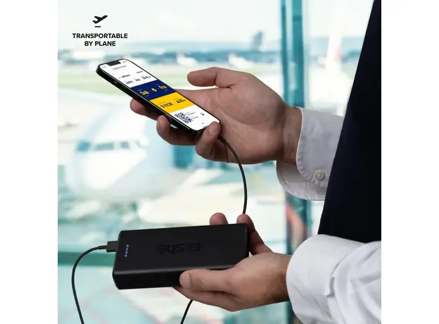 Повербанк SBS 20000mAh Fast Charge 10W 2 USBs Black (TTBB20000FASTK) - изображение 11