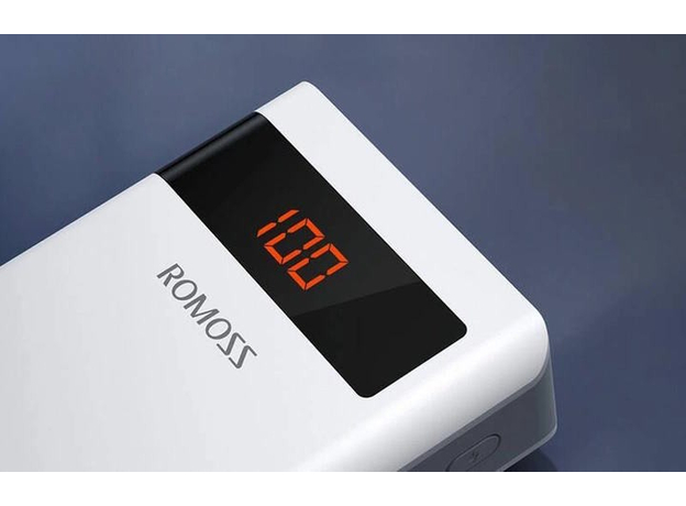 Повербанк ROMOSS 30000mAh Sense 8PS Pro 30W PD/QC 3.0 White (001010639167) - изображение 3