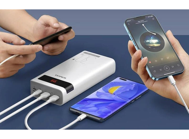 Повербанк ROMOSS 30000mAh Sense 8PS Pro 30W PD/QC 3.0 White (001010639167) - изображение 4