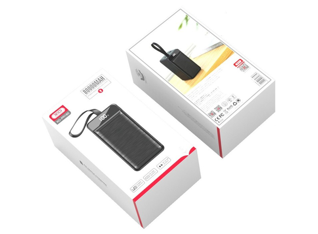 Повербанк XO PR160 80000mAh 20W Black (6920680828357) - изображение 6