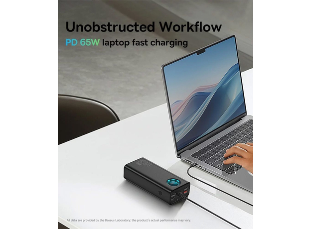 Повербанк Baseus Amblight 26800mAh 65W OE P10022402113-00 Black (001012028938) - изображение 7