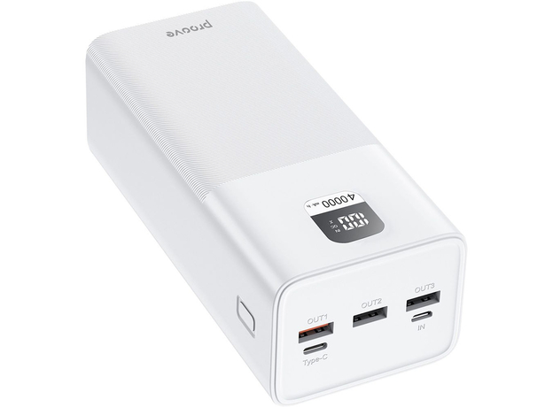 Повербанк Proove Giant 40000mAh 100W PD White (PBGI99320002) 