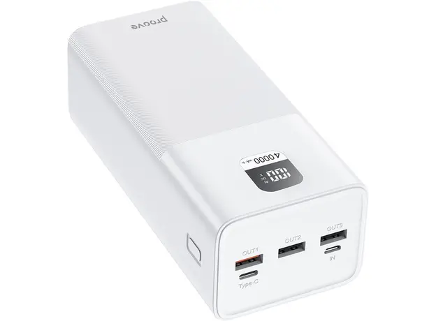 Повербанк Proove Giant 40000mAh 100W PD White (PBGI99320002) 