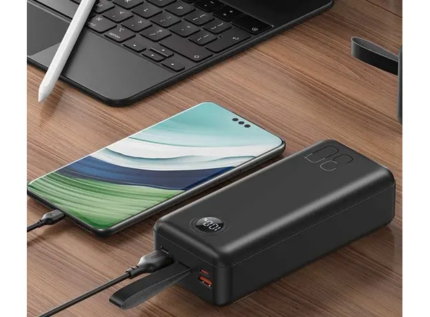 Повербанк XO PR240 30000mAh PD20W + QC22.5W Black (PR240_Black) - изображение 4