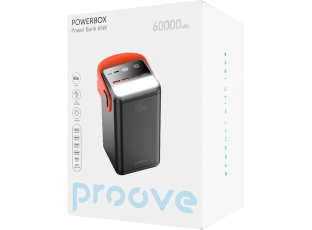 Повербанк Proove Powerbox60000mAh 65W Black (PBPB65412201) - изображение 5