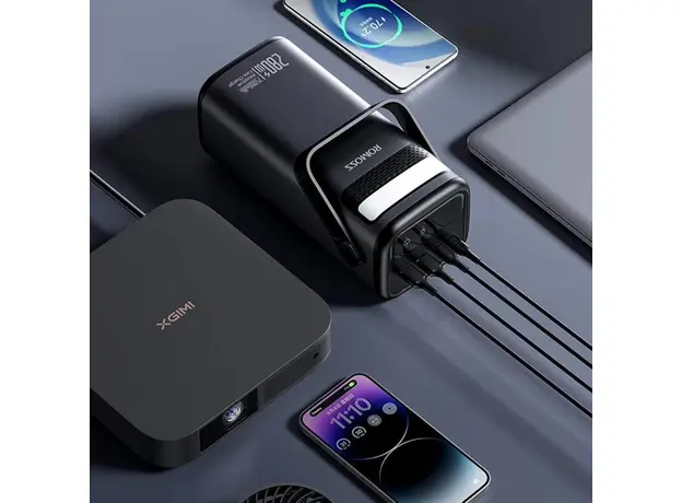 Повербанк Romoss 75000mAh PMT75 280W PMT75-1E2-2133H Black (001012022172) - изображение 5