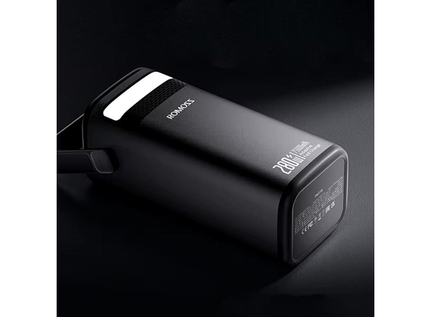 Повербанк Romoss 75000mAh PMT75 280W PMT75-1E2-2133H Black (001012022172) - изображение 6