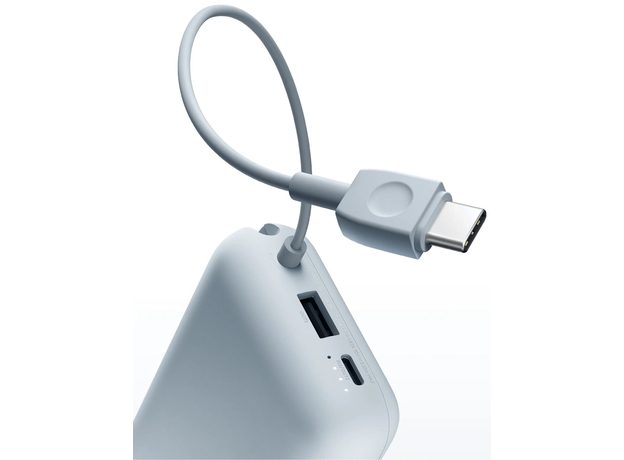 Повербанк Xiaomi 10000mAh 22.5W Integrated Cable Ice blue (BHR9073GL) - изображение 5