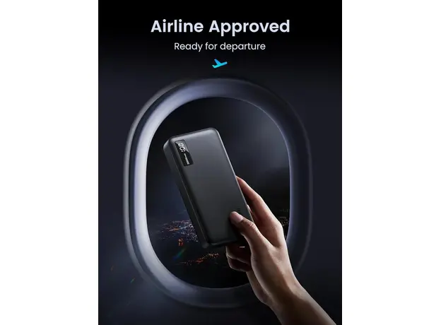 Ugreen Power Bank PB312 20000mAh 2USB+Type-C QC&PD3.0 22.5W Black (UGR-25683) - изображение 4