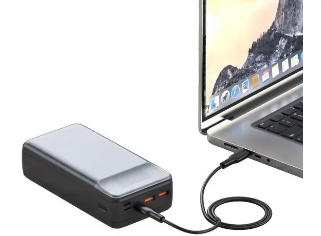 Повербанк XO Power Bank 30000mAh PR201 PD&QC3.0 65W Black (102230) - изображение 3