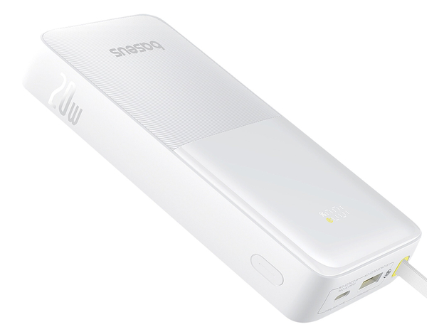 Повербанк Baseus Bipow 2 Digital Display 20000mah 20W With Built-in Type-C Cable (P10077101113-01) - изображение 2