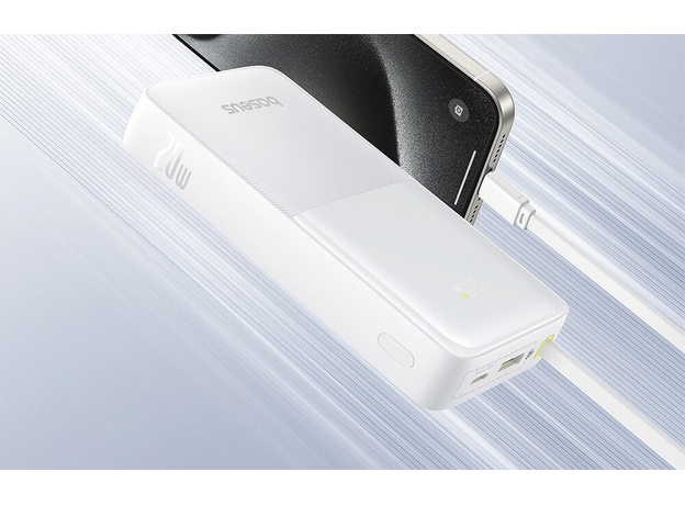 Повербанк Baseus Bipow 2 Digital Display 20000mah 20W With Built-in Type-C Cable (P10077101113-01) - изображение 9
