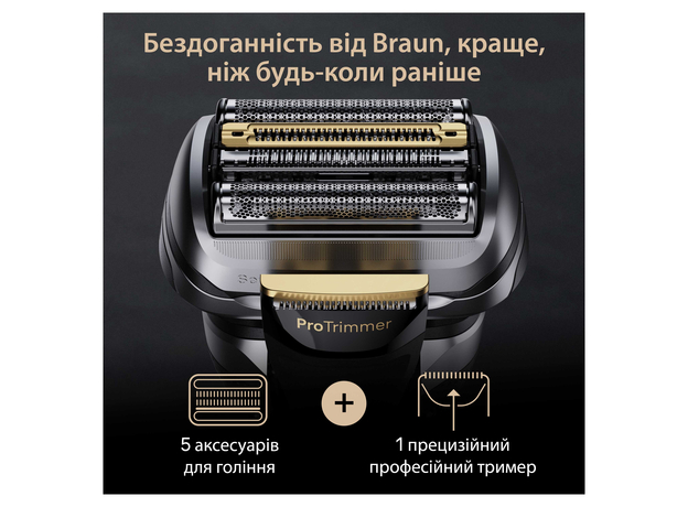 Электробритва Braun Series 9 Pro+ 9577cc (8006540914137) - изображение 9