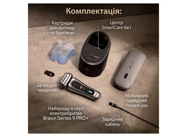 Электробритва Braun Series 9 Pro+ 9577cc (8006540914137) - изображение 10