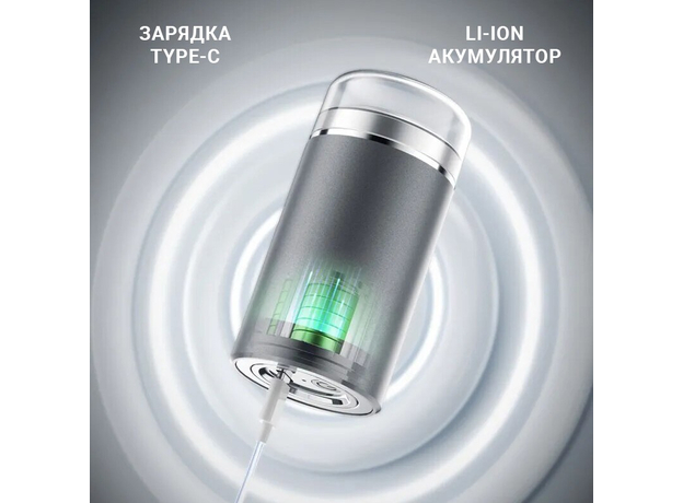 Электробритва Xiaomi Enchen Z3 300mAh silver - изображение 8