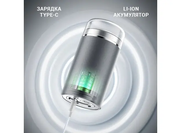 Электробритва Xiaomi Enchen Z3 300mAh silver - изображение 8