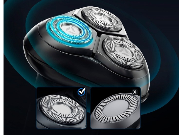 Электробритва Xiaomi Blackstone 8 5W 500mAh Black - изображение 7