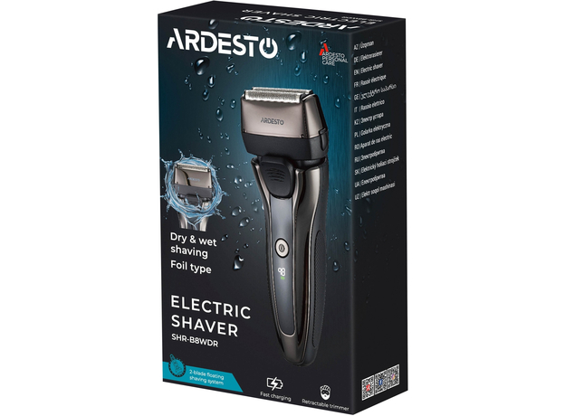 Электробритва Ardesto SHR-B8WDR Black - изображение 8