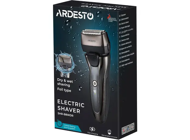 Электробритва Ardesto SHR-B8WDR Black - изображение 8